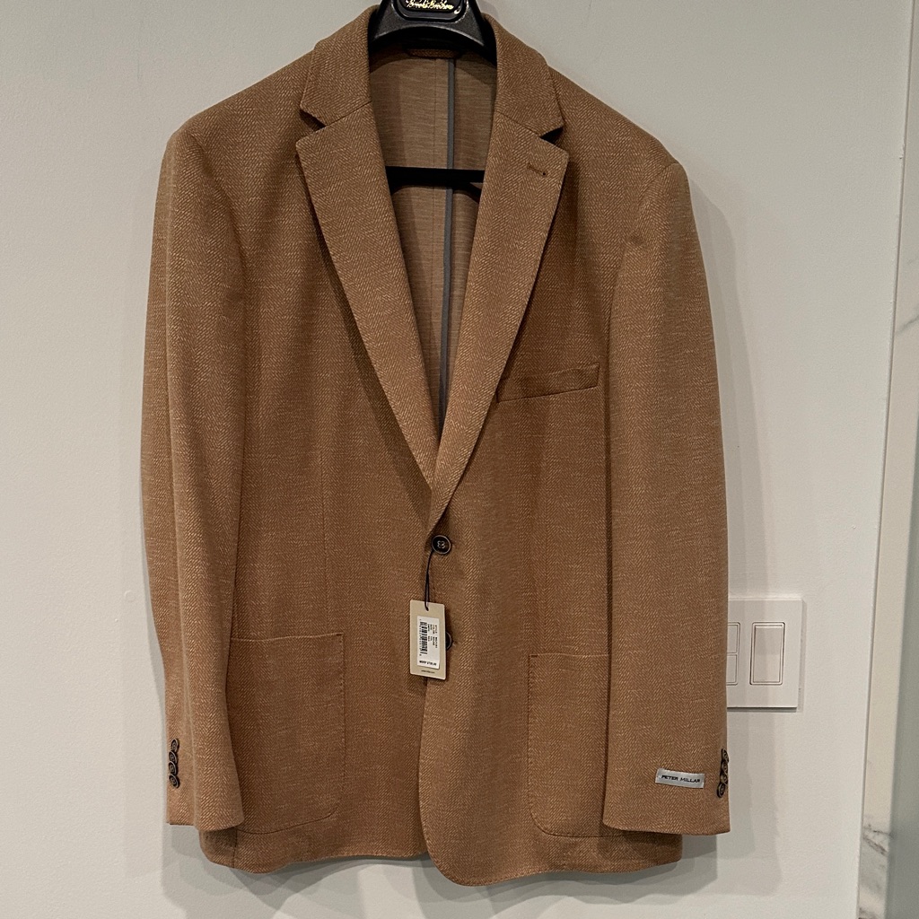 Nwt Peter Millar Classic Tan Blazer- Shoreline
